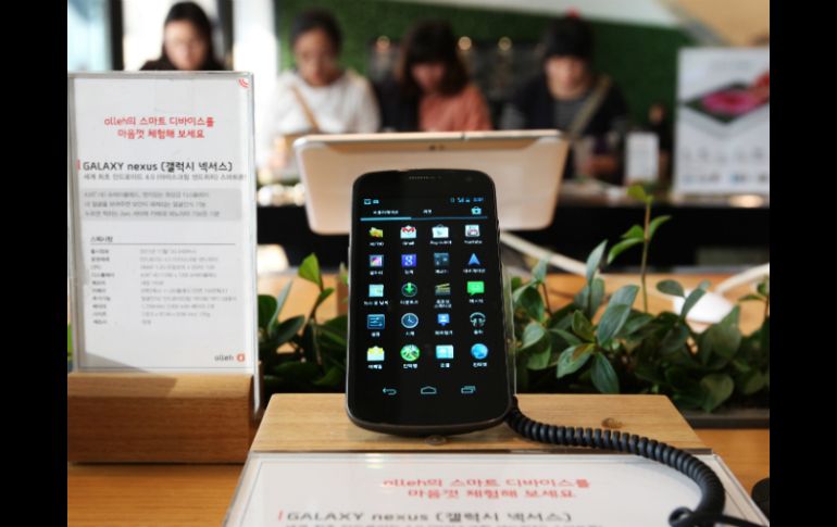 El smartphone de Samsung, el Galaxy Nexus. AP  /