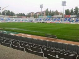 Sabadell perdió el invicto como local en el Estadi de la Nova Creu Alta. (tomada de Twitter @CESabadell) ESPECIAL  /