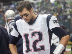 Tom Brady no pudo vencer a los Halcones Marinos de Seattle. AP  /