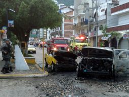 Elementos de la PGR, el Ejército y la Policía Federal acordonaron la zona. XINHUA  /