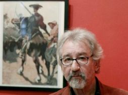 El actor José Sacristán quién ha interpretado a Don Quijote realizó una lectura dramática de algunos fragmentos. EFE  /