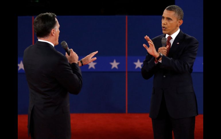 Romney y Obama discuten sobre la política energética. AP  /