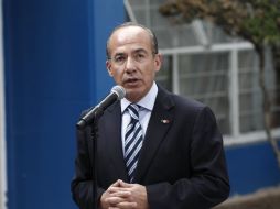 Un ejemplo sería ''Felipe Calderón propuso la política de rendición de cuentas desde inicios de su sexenio''. ARCHIVO  /