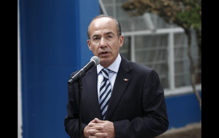 Un ejemplo sería ''Felipe Calderón propuso la política de rendición de cuentas desde inicios de su sexenio''. ARCHIVO  /