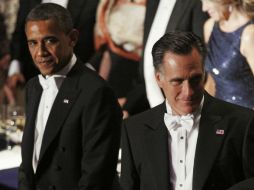 El Times catalogó a Romney en la peor posición pues el candidato recientemente fue apoyado por la Asociación Nacional del Rifle. AP  /