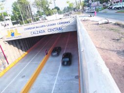 Tres meses de obra. Ya quedó abierto a la circulación el túnel a la altura de Ciudad Granja.  /