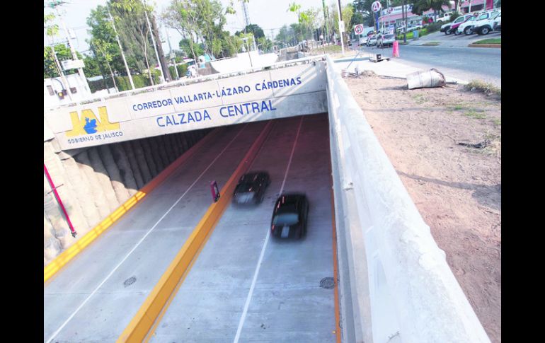 Tres meses de obra. Ya quedó abierto a la circulación el túnel a la altura de Ciudad Granja.  /