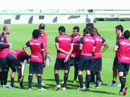 Los Zorros trabajaron ayer, debido a que mañana visitan al Morelia en partido que estaba pendiente de la jornada 13. MEXSPORT  /