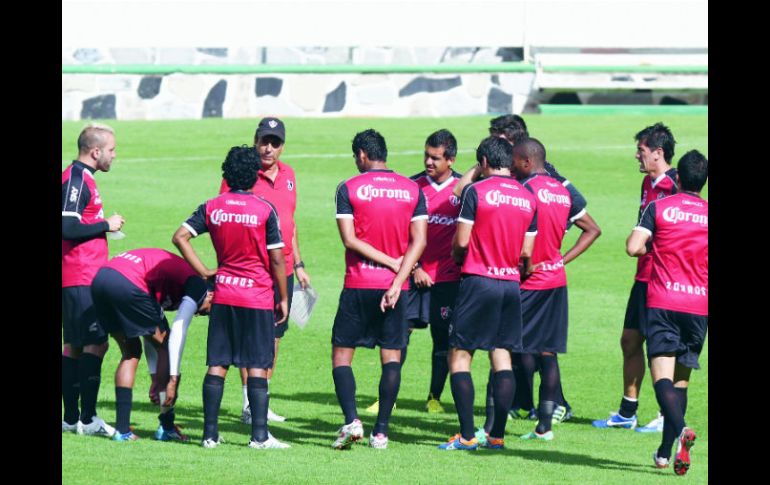 Los Zorros trabajaron ayer, debido a que mañana visitan al Morelia en partido que estaba pendiente de la jornada 13. MEXSPORT  /