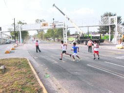 La estructura. La Sedeur asegura que instalar el puente fue una decisión tomada en acuerdo con los vecinos de la zona.  /