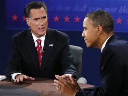 Con un 47 por ciento, Barack Obama aventaja por un punto porcentual a Mitt Romney. AFP  /