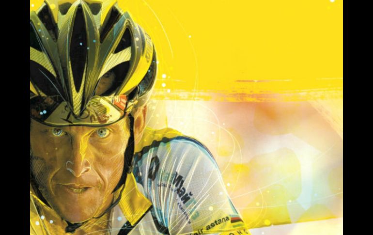 Lance Armstrong. Oficialmente, su hazaña de ganar el Tour de Francia de 1999 a  2005 no existe.  /