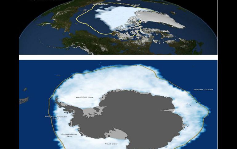 Es el primero en calcular el espesor del hielo marino desde el espacio. EFE  /