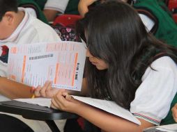 Los resultados del examen se combinarán con los obtenidos por los estudiantes de educación básica en la prueba ENLACE. ARCHIVO  /