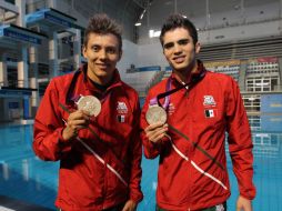 Los clavadistas olímpicos, Germán Sánchez e Iván García son algunos de los deportistas registrados para el PND 2012. ARCHIVO  /