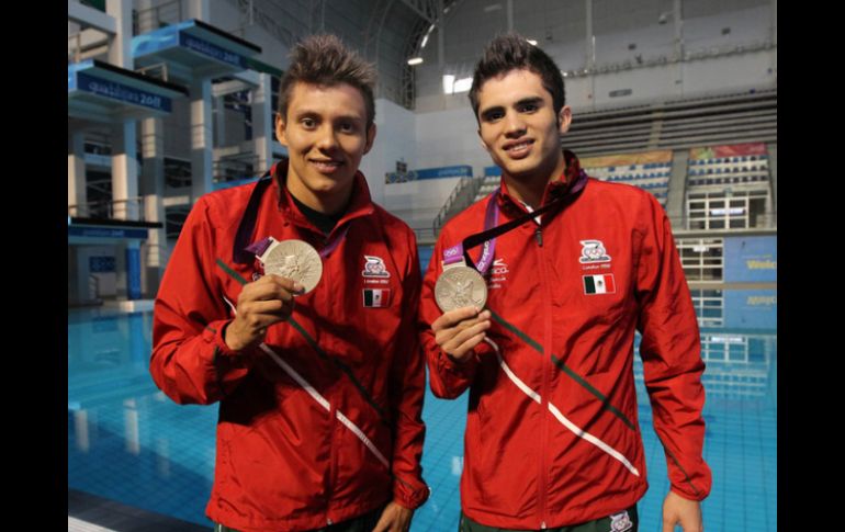 Los clavadistas olímpicos, Germán Sánchez e Iván García son algunos de los deportistas registrados para el PND 2012. ARCHIVO  /