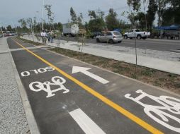 La iniciativa de ''bicicleta pública'' es a través de una empresa privada, la cual pretende construir más ciclovías. ARCHIVO  /