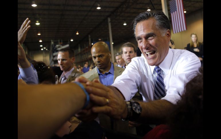 Mitt Romney prometió, en el estado clave de Ohio, un gran cambio para el país. REUTERS  /