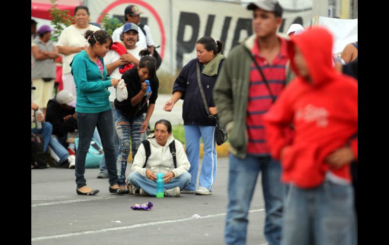 Los pepenadores se dicen inconformes porque no los han contratado para la recolección en el tiradero de ''La Cajilota''.  /