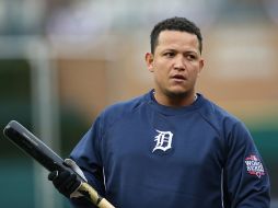 Miguel Cabrera debe despertar a la ofensiva de los Tigres de Detroit a partir de mañana. AFP  /