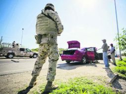 Los hechos de los últimos meses han obligado a la presencia de más fuerzas federales al Estado. EL UNIVERSAL  /