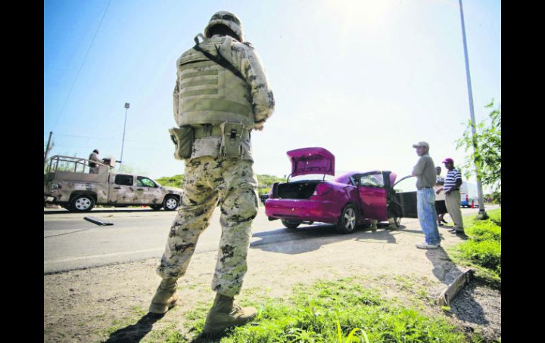 Los hechos de los últimos meses han obligado a la presencia de más fuerzas federales al Estado. EL UNIVERSAL  /