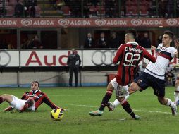 El Shaarawy (92) fue el autor del único gol del partido. REUTERS  /