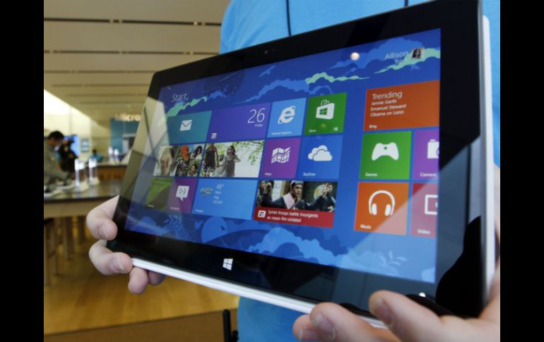 Este viernes fue el lanzamiento mundial de Windows 8. AP  /