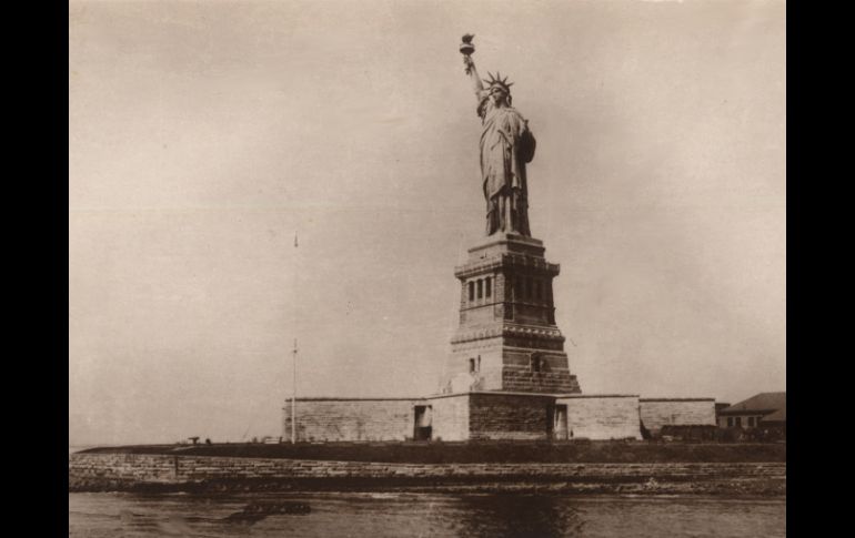 El 28 de octubre de 1886 se inaugura la Estatua de la Libertad. ARCHIVO  /