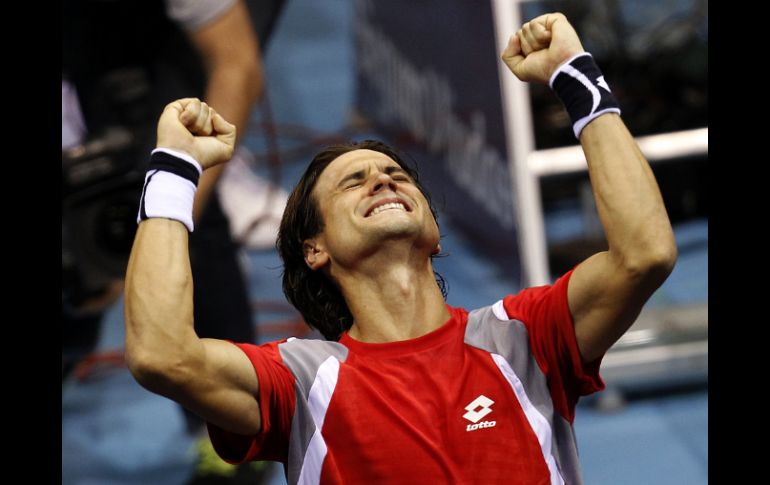 En una gran temporada, David Ferrer ha logrado seis trofeos en siete finales, y fue semifinalista en Roland-Garros y en el US Open. AP  /