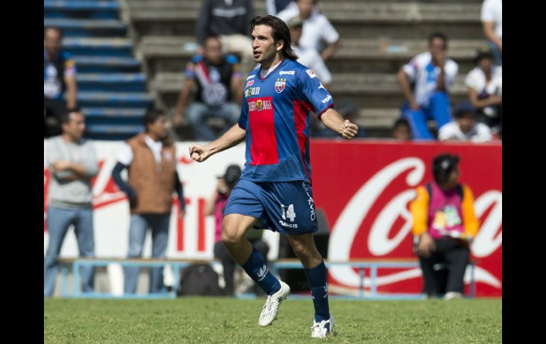 Francisco Fonseca fue el héroe en al victoria del Atlante al anotar el gol de la victoria. MEXSPORT  /