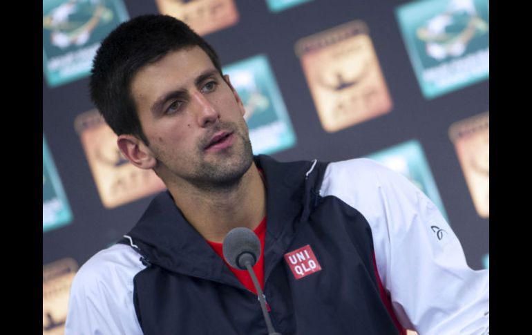 Djokovic afirmó que ha pensando en los grandes torneos y ha tratado de regular el esfuerzo para guardar fuerzas hasta el final. AFP  /