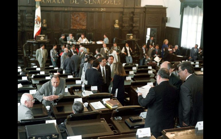 El Senado turnará la minuta a las comisiones unidas de Hacienda y Crédito Público y de Estudios Legislativos. ARCHIVO  /