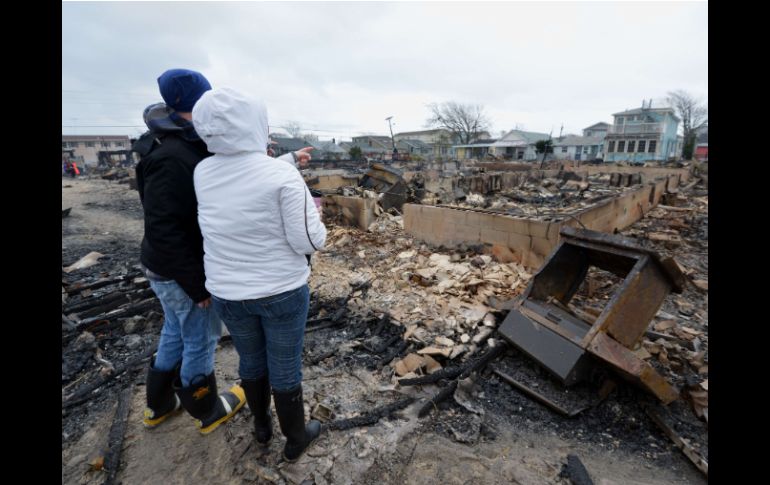 Unos 65 mil franceses radican en la región noreste de Estados Unidos, afectada por el huracán ''Sandy''. AFP  /