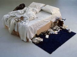 ''My Bed'' de Tracy Emin presenta una visión fuera de toda privacidad. EFE  /