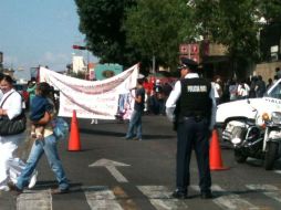 La SVyT recomienda a los automovilistas que pretenden transitar por el lugar tomar sus precauciones.  /