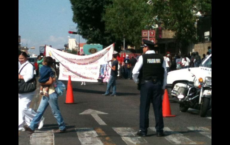 La SVyT recomienda a los automovilistas que pretenden transitar por el lugar tomar sus precauciones.  /