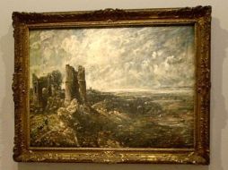 Cuadro del pintor John Constable titulado ''Hadleigh's Castle''.AP  /