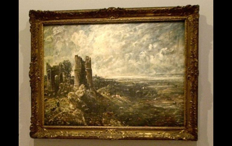 Cuadro del pintor John Constable titulado ''Hadleigh's Castle''.AP  /