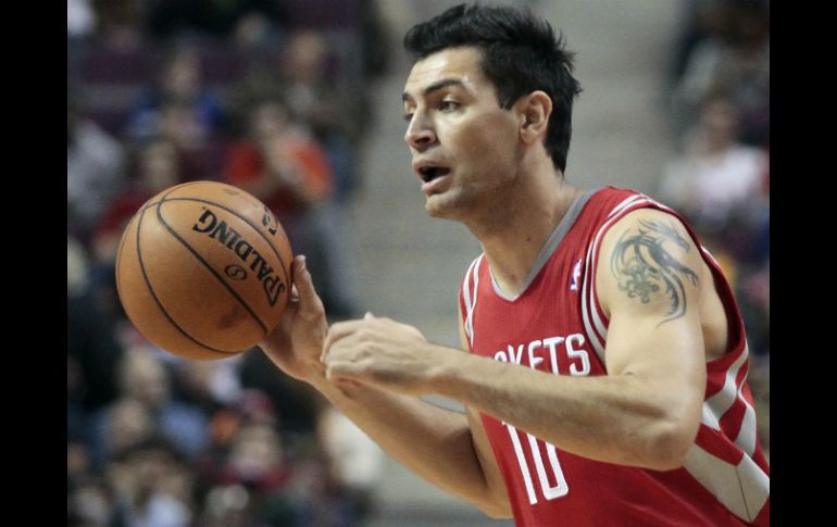 Delfino se convirtió en uno de los jugadores claves de los Rockets durante el cuarto periodo. AP  /