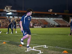 Salvador Cabañas entrenó al parejo del equipo previo al equipo ante Pumas donde será objeto de un homenaje. MEXSPORT  /