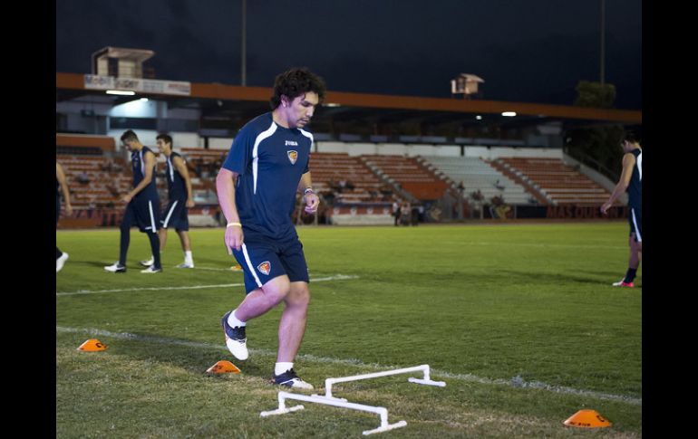 Salvador Cabañas entrenó al parejo del equipo previo al equipo ante Pumas donde será objeto de un homenaje. MEXSPORT  /