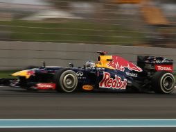 El alemán Sebastian Vettel ha marcado el mejor tiempo en los entrenamientos libres del viernes del Gran Premio de Abu Dabi. AP  /