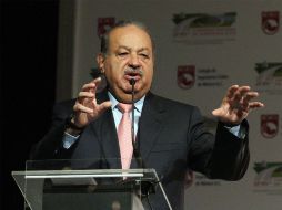 El empresario mexicano, Carlos Slim, no está interesado en el club Getafe. ARCHIVO  /