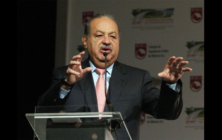 El empresario mexicano, Carlos Slim, no está interesado en el club Getafe. ARCHIVO  /