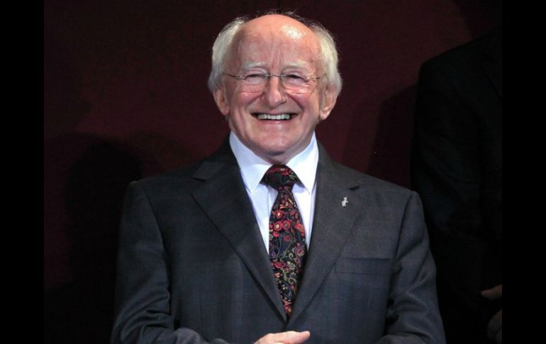 El presidente de la República de Irlanda, Michael D. Higgins. ARCHIVO  /