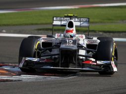 El mexicano Sergio Pérez (Sauber) marcó el duodécimo tiempo, de 1:34.571, en una sesión en la que dio veinte vueltas. REUTERS  /