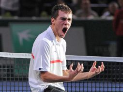 Jerzy Janowicz ha derrotado a cinco de los 20 mejores tenistas del mundo. EFE  /