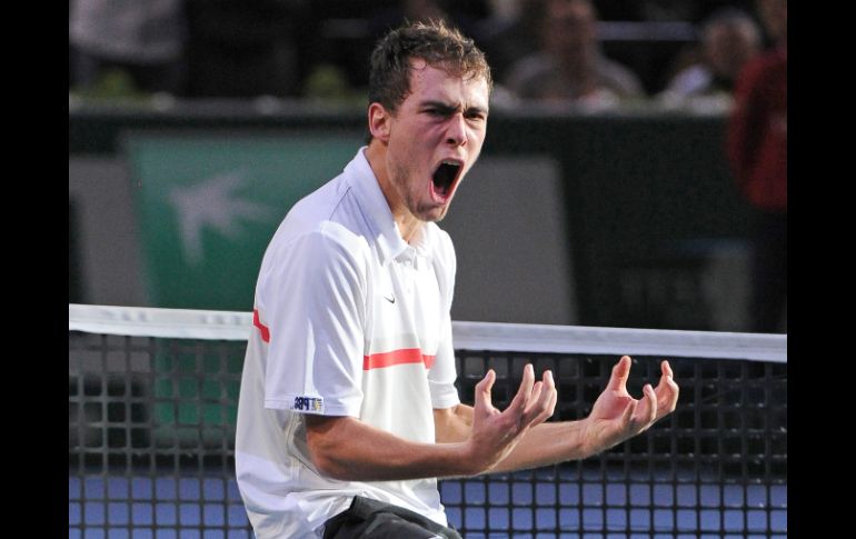 Jerzy Janowicz ha derrotado a cinco de los 20 mejores tenistas del mundo. EFE  /