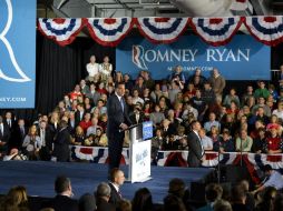 Romney intensificó el ritmo de su campaña con escalas en Nueva Hampshire, Iowa y Colorado. EFE  /